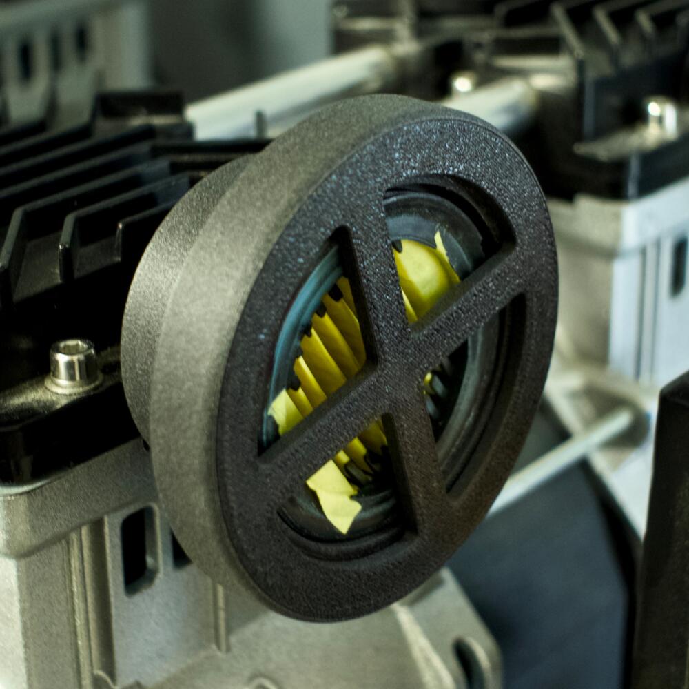 PAHT-CF filter enclosure mounted on equipment